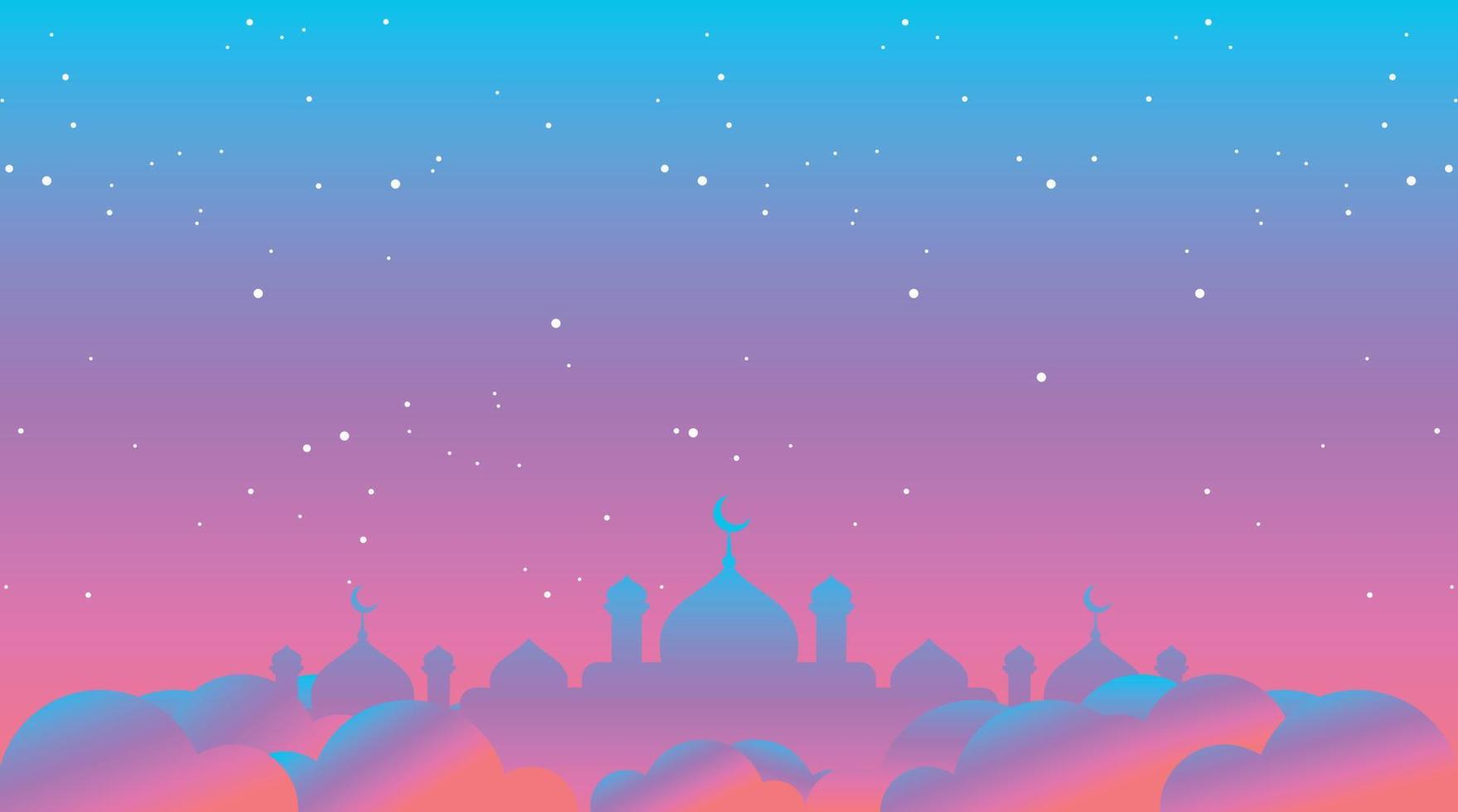 projeto de fundo islâmico. fundo do Ramadã Kareem. fundo de eid mubarak vetor