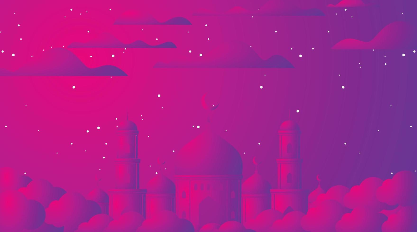 projeto de fundo islâmico. fundo do Ramadã. fundo de eid mubarak vetor