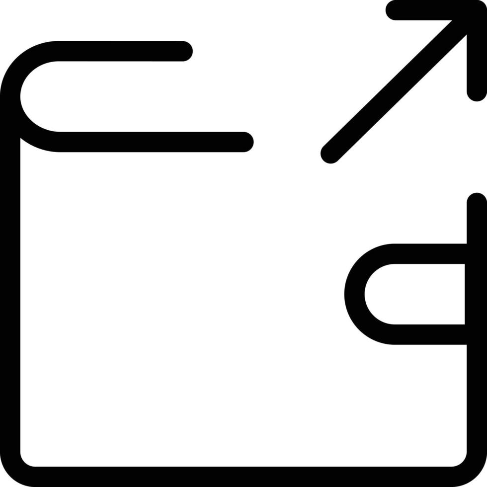 ilustração vetorial de carteira em símbolos de qualidade background.premium. ícones vetoriais para conceito e design gráfico. vetor
