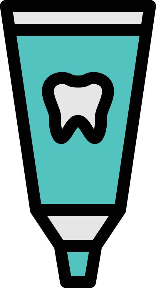 ilustração vetorial de pasta de dente em símbolos de qualidade background.premium. ícones vetoriais para conceito e design gráfico. vetor