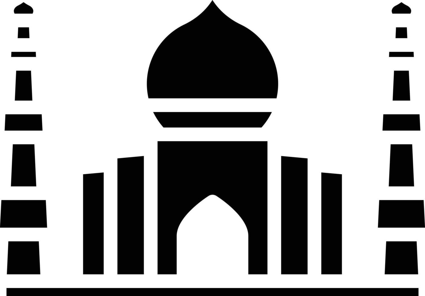 Taj Mahal ilustração vetorial em ícones de uma qualidade background.premium symbols.vector para conceito e design gráfico. vetor