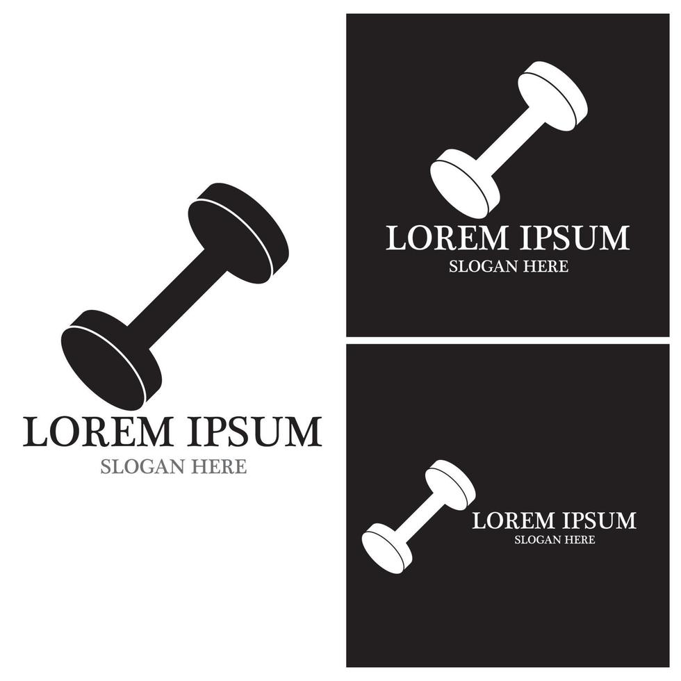 ilustração vetorial de design de logotipo de fitness vetor