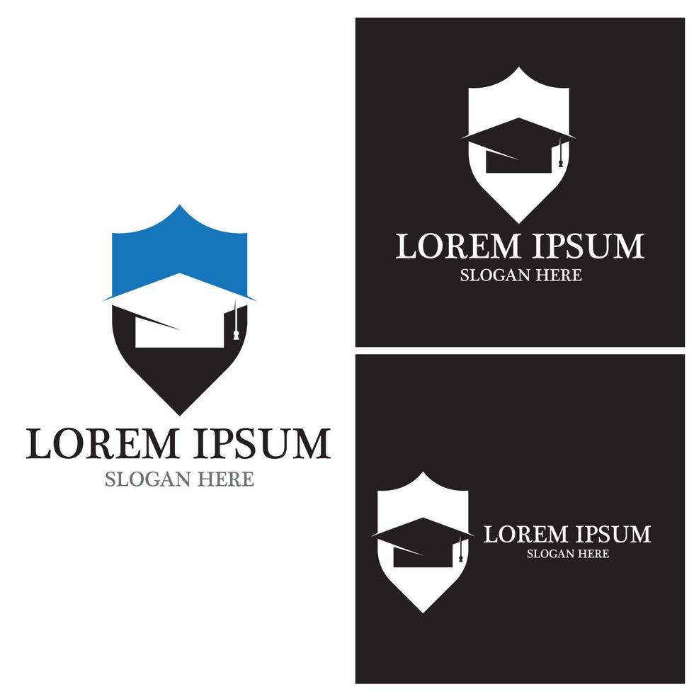 vetor de modelo de logotipo de educação