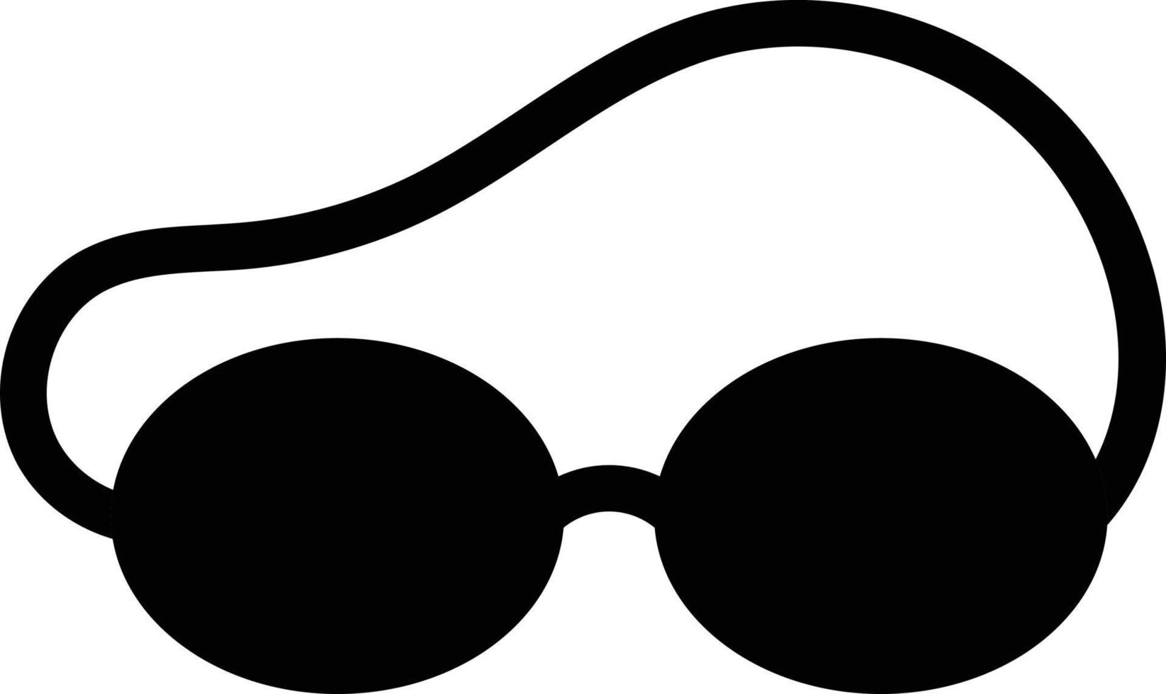 óculos de natação ilustração vetorial em ícones de símbolos.vector de qualidade background.premium para conceito e design gráfico. vetor