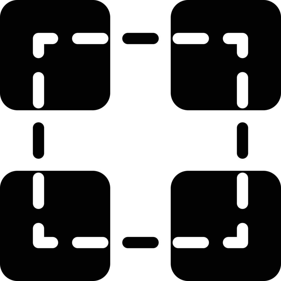 Ilustração em vetor blockchain em ícones de símbolos.vector de qualidade background.premium para conceito e design gráfico.
