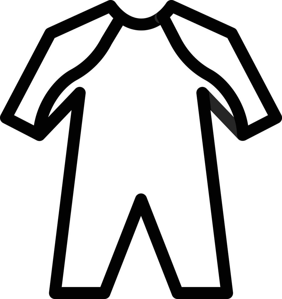 ilustração em vetor bodysuit em um ícones de symbols.vector de qualidade background.premium para conceito e design gráfico.