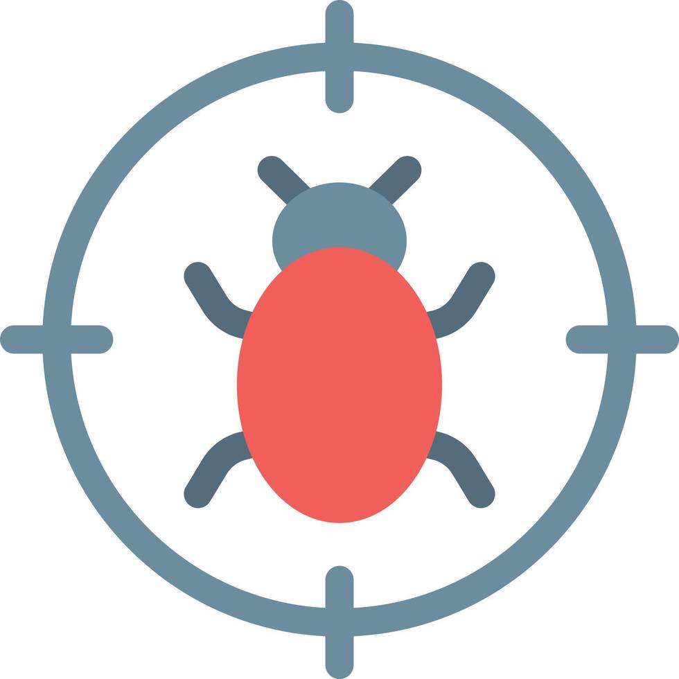 alvo ilustração em vetor bug em um ícones de símbolos.vector de qualidade background.premium para conceito e design gráfico.