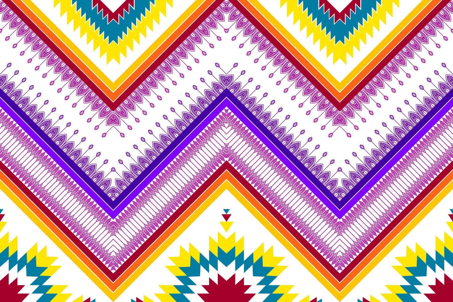 design de padrão étnico geométrico abstrato. tecido asteca tapete mandala ornamento étnico chevron têxtil decoração wallpaper. fundo de vetor de bordado tradicional étnico nativo tribal boho