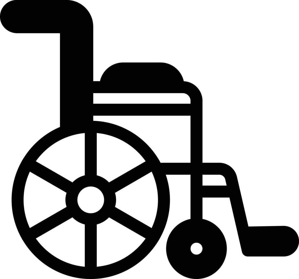 ilustração vetorial de cadeira de rodas em ícones de símbolos.vector de qualidade background.premium para conceito e design gráfico. vetor