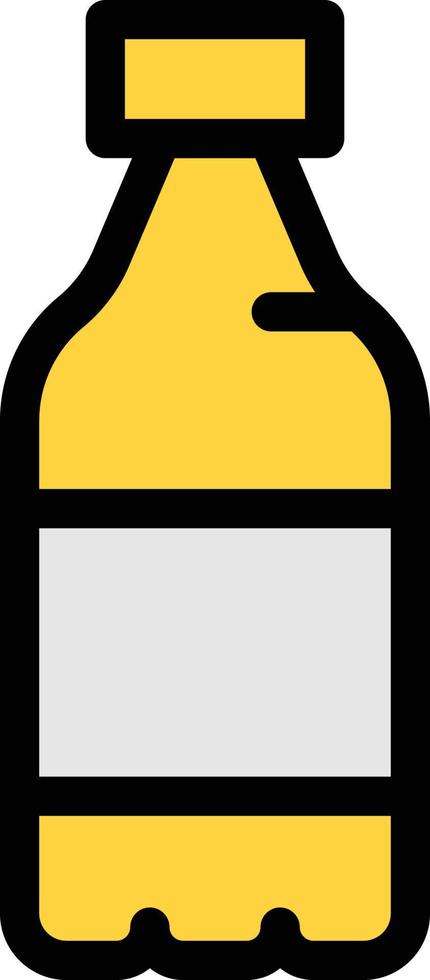 ilustração vetorial de garrafa de plástico em ícones de símbolos.vector de qualidade background.premium para conceito e design gráfico. vetor