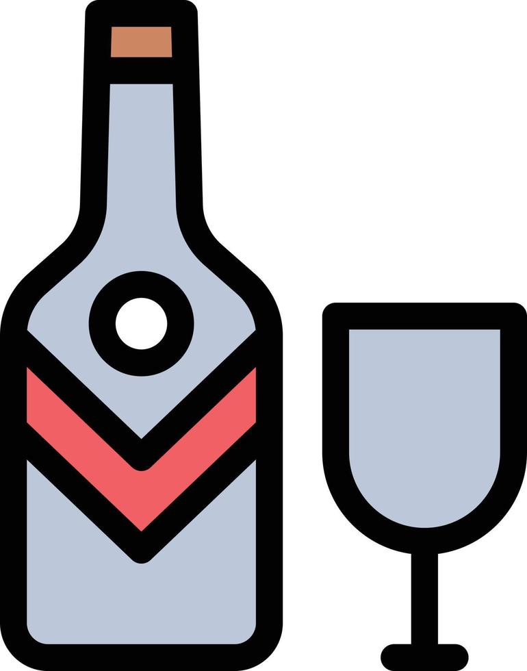 ilustração vetorial de bebida de vinho em ícones de símbolos.vector de qualidade background.premium para conceito e design gráfico. vetor