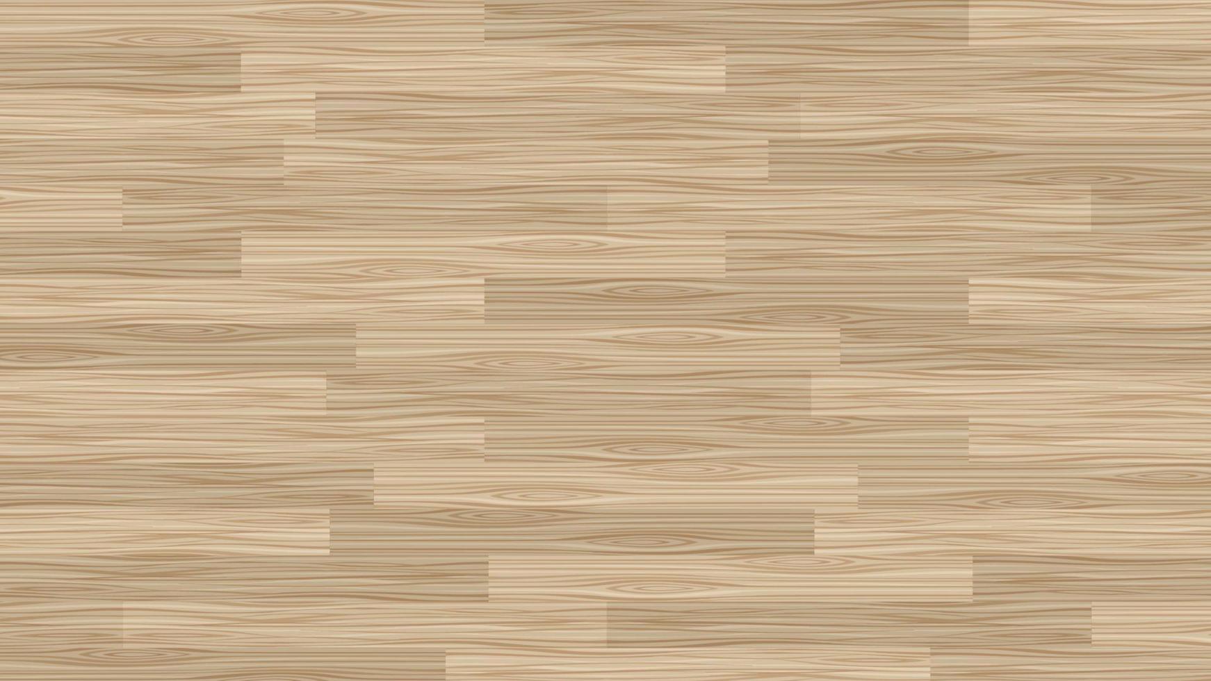 textura de madeira pranchas padrões horizontais cor marrom claro fundo de design vetor