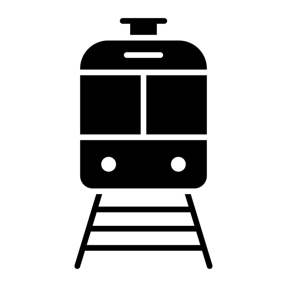ícone de linha de trem vetor