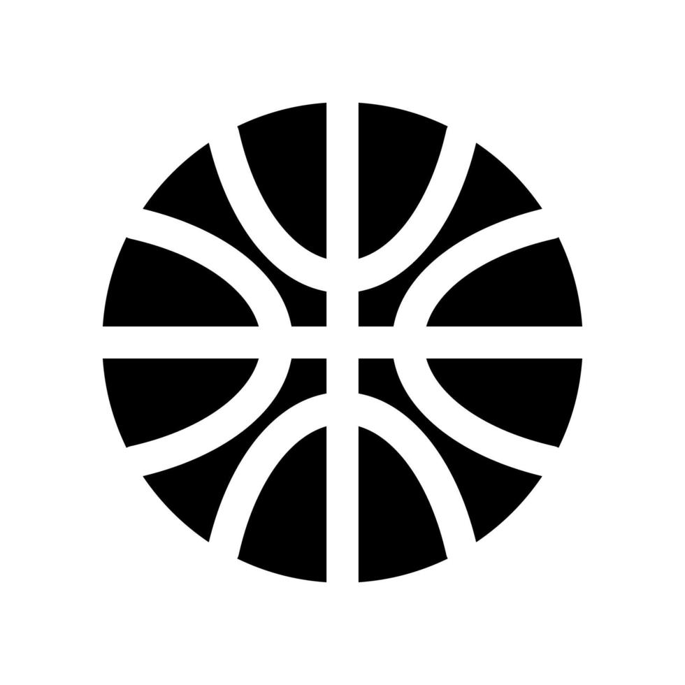 modelo de ícone de basquete vetor