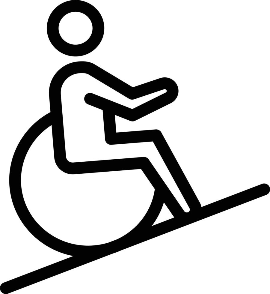 ilustração vetorial de caminhadas em cadeira de rodas em ícones de símbolos.vector de qualidade background.premium para conceito e design gráfico. vetor