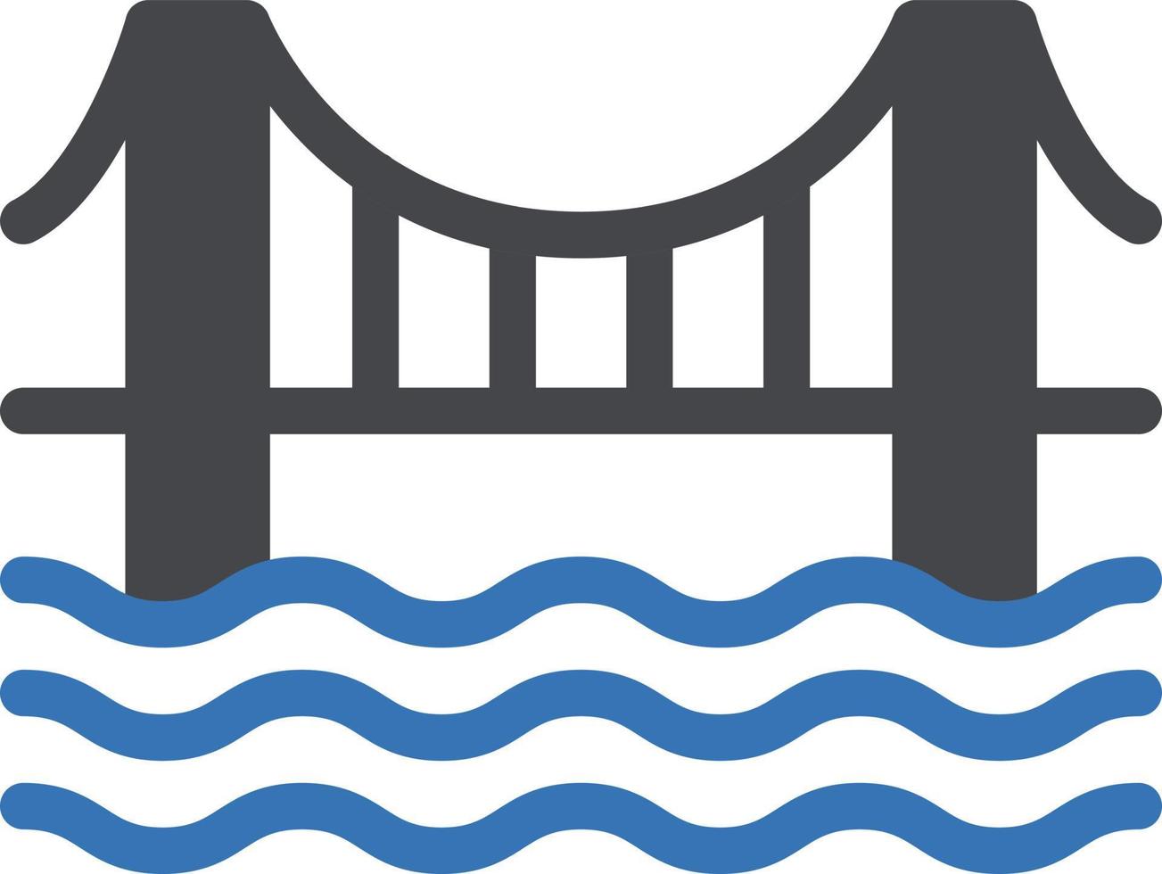 ilustração em vetor ponte do rio em ícones de uma qualidade background.premium symbols.vector para conceito e design gráfico.