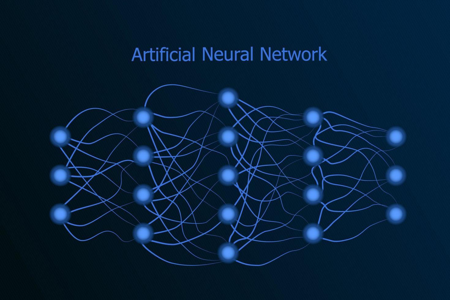 modelo de rede neural vetor