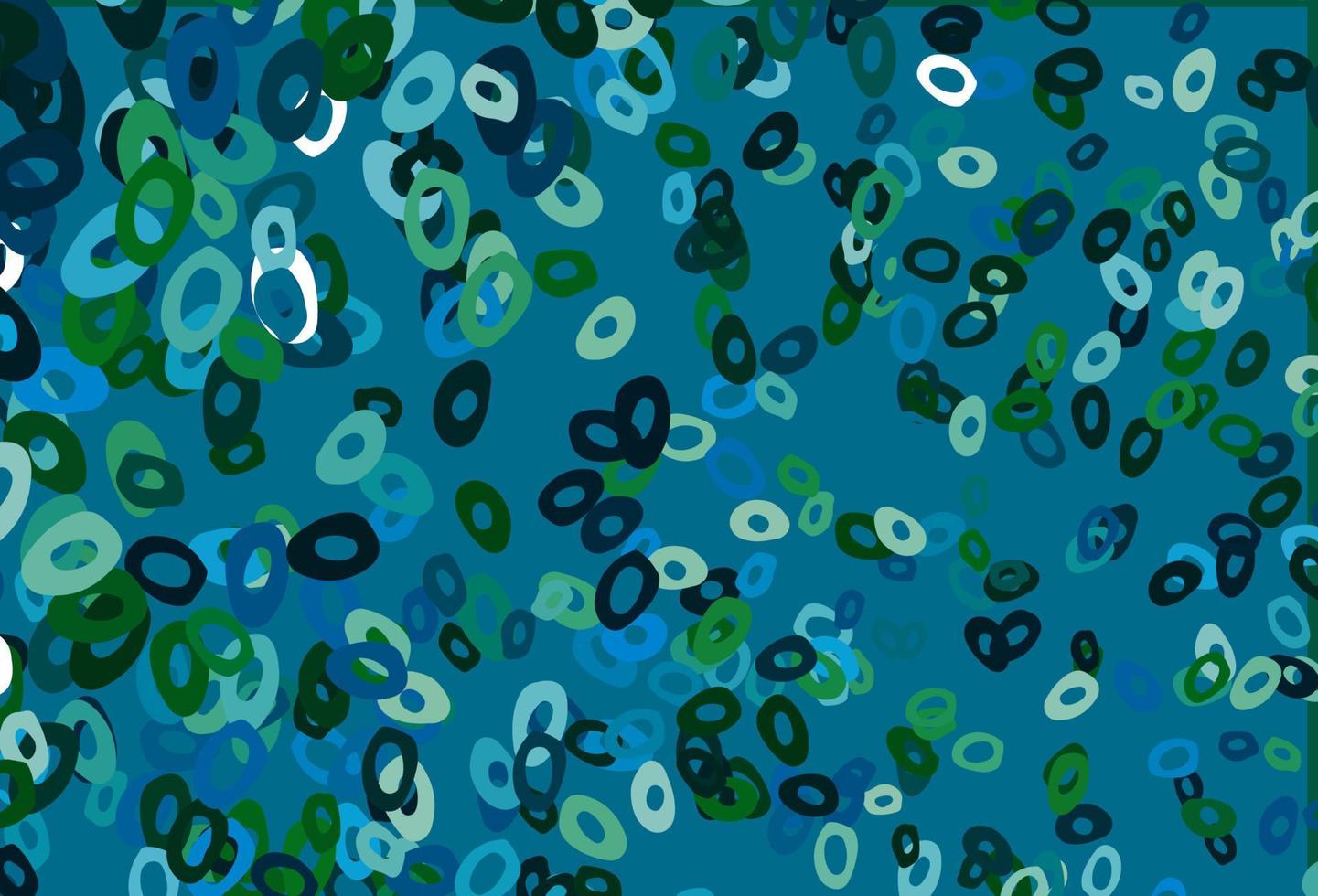 textura vector azul e verde escuro com discos.