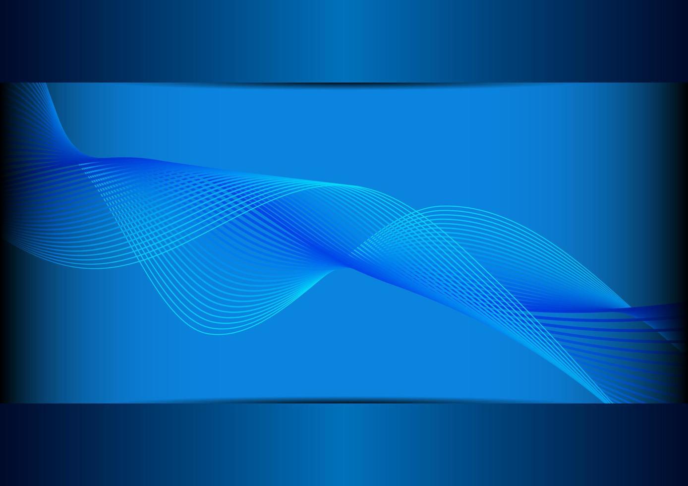 linha padrão de fundo abstrato brilho paralelo estilo azul ilustração vetorial vetor