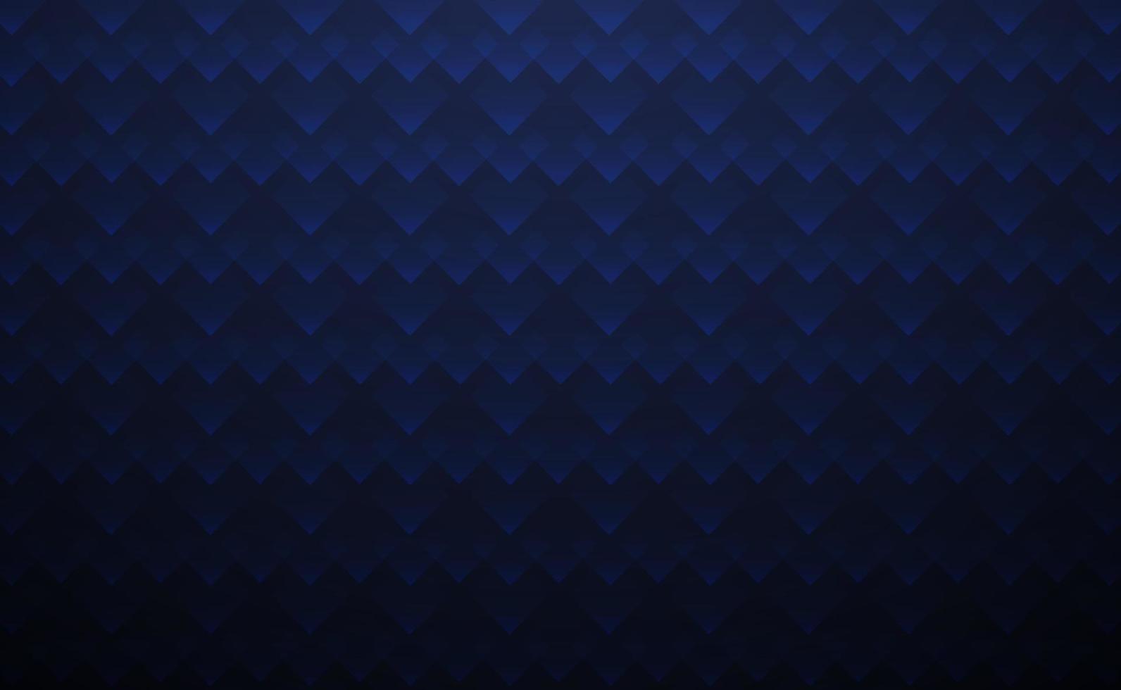 gradiente de forma geométrica em fundo abstrato azul escuro. ilustração vetorial vetor