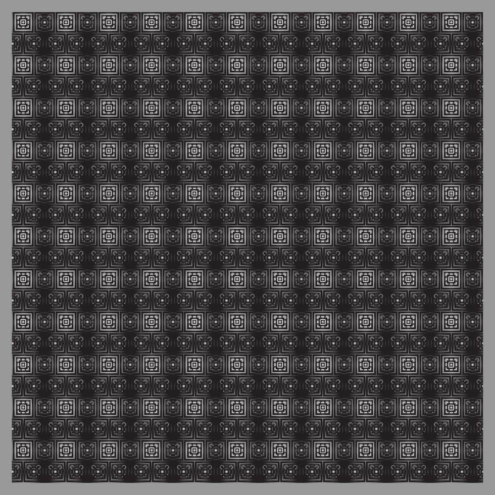 caixa preta com padrão sem costura de sombra vetor