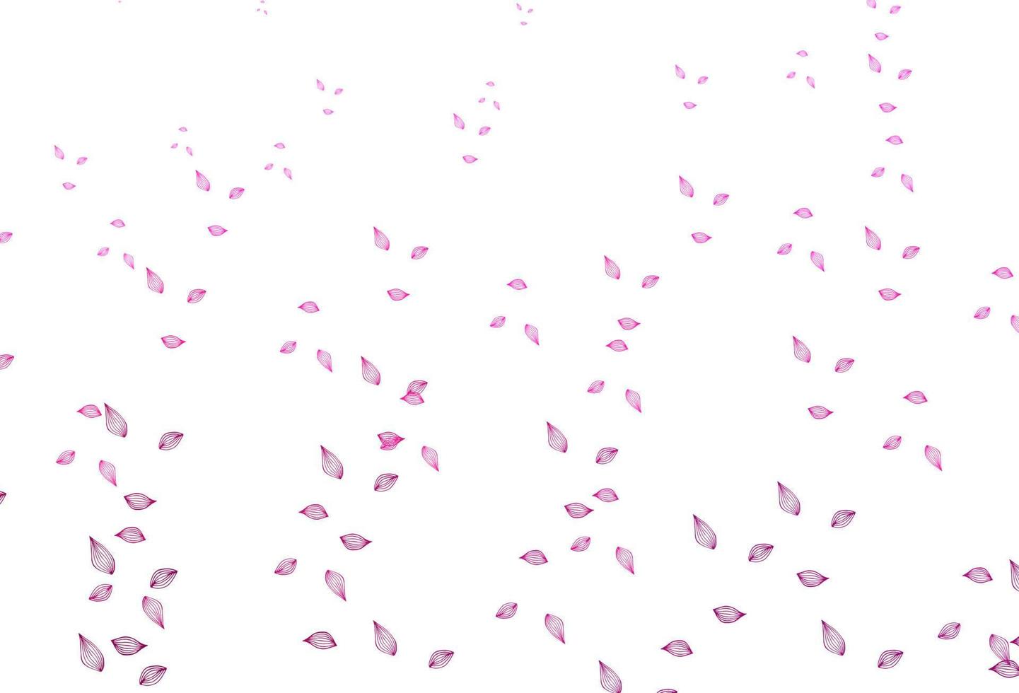textura de doodle de vetor rosa claro.