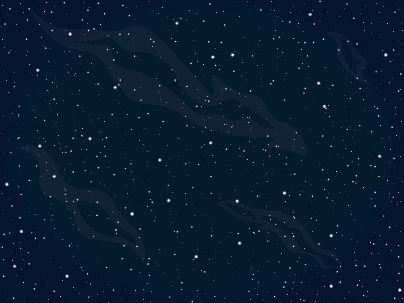 ilustração vetorial de fundo do céu noturno estrelado vetor