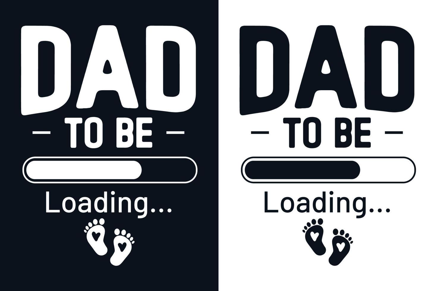 pai para carregar design de camiseta engraçada para o dia dos pais, camiseta com citações do dia dos pais vetor