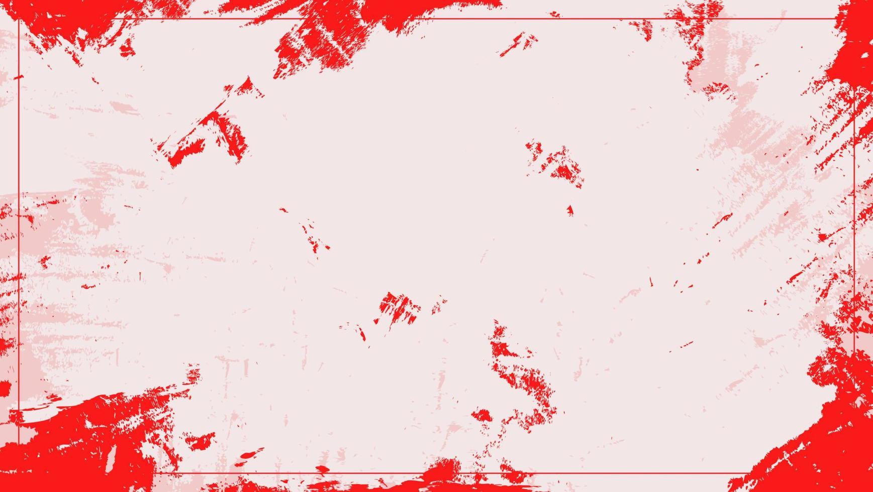 fundo vermelho e branco brilhante áspero grunge abstrato vetor