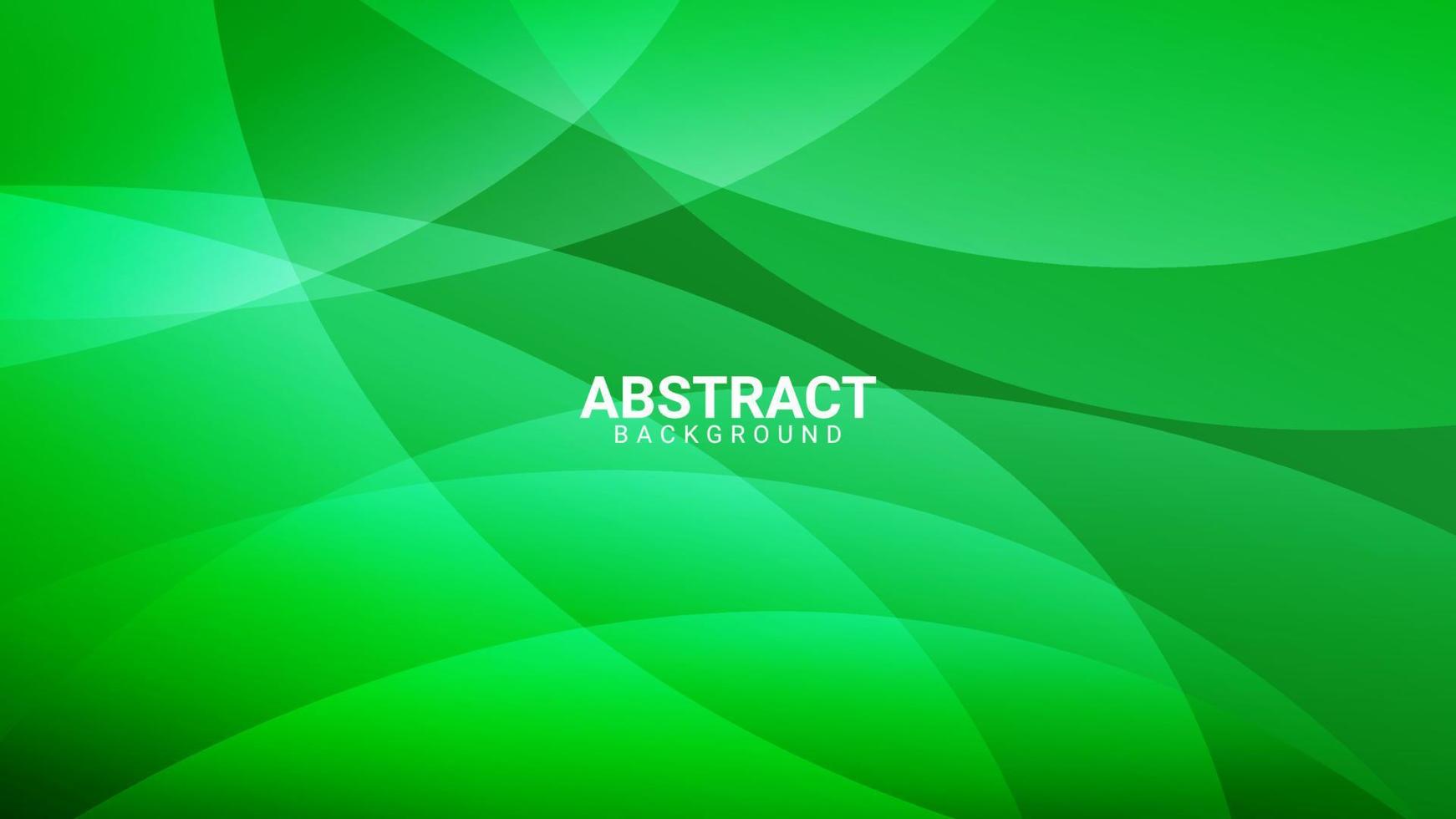 fundo abstrato verde com composição de forma dinâmica vetor
