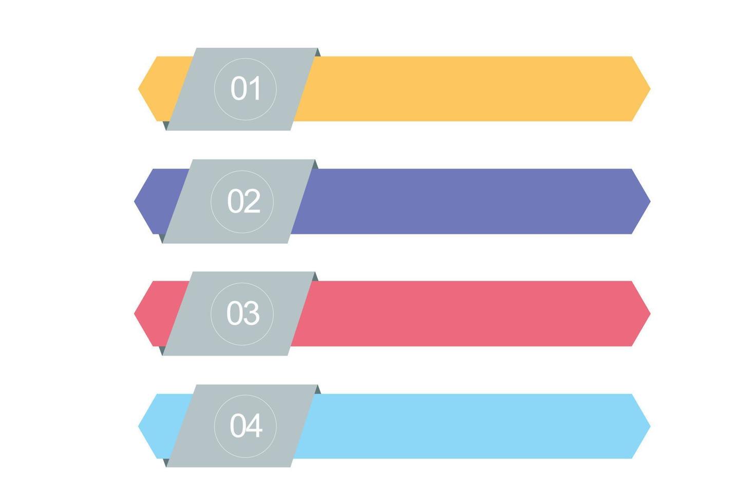 modelo de rótulo infográfico com ícones. degraus. infográficos para o conceito de negócio. pode ser usado para infográficos, fluxogramas, apresentações, sites, banners, materiais impressos. vetor