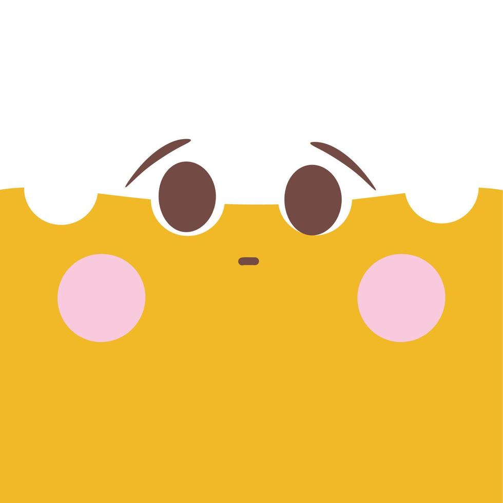 emoji ilustração vetor expressão kawaii