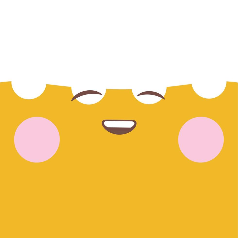 emoji ilustração vetor expressão kawaii