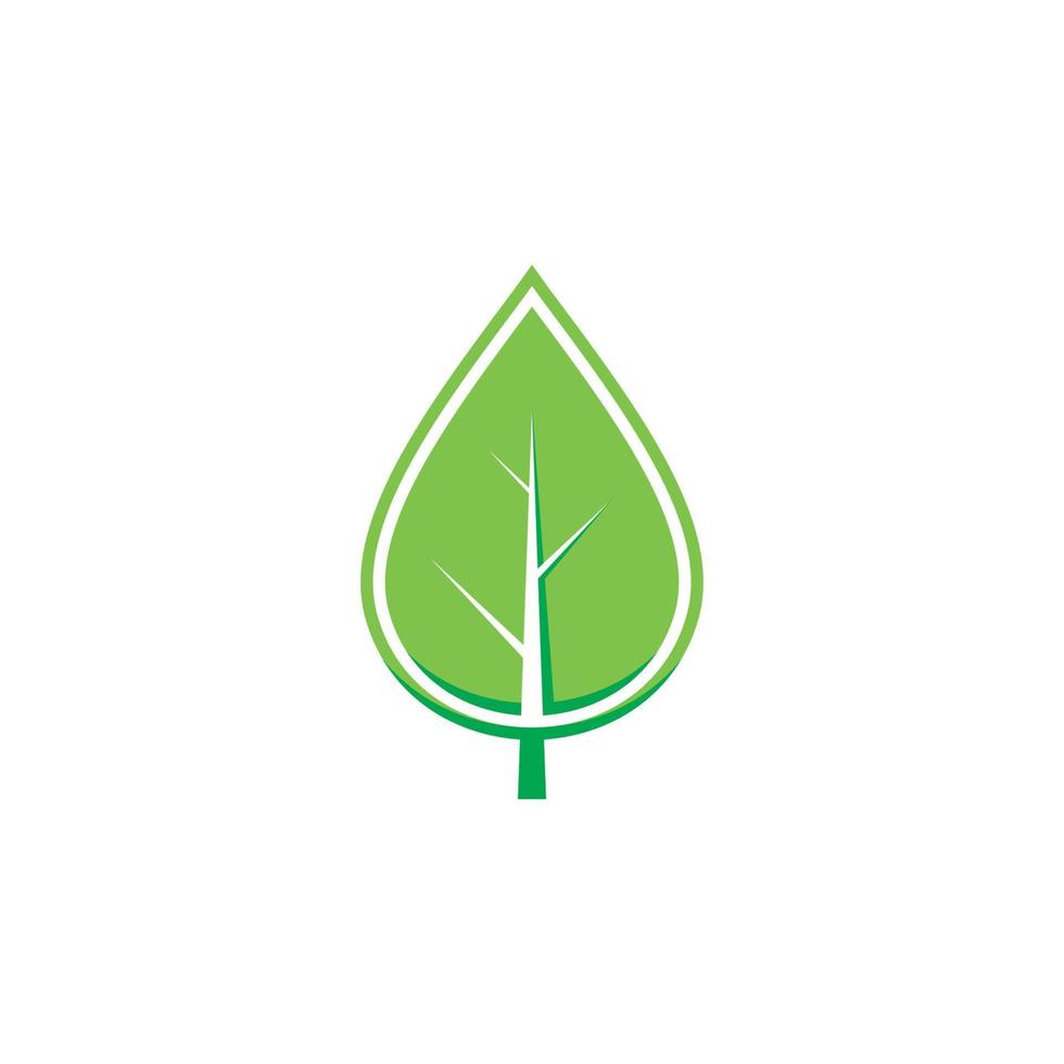 logotipo da planta, símbolo da empresa em crescimento vetor