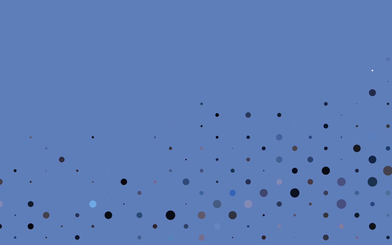 layout de vetor de azul claro com formas de círculo.