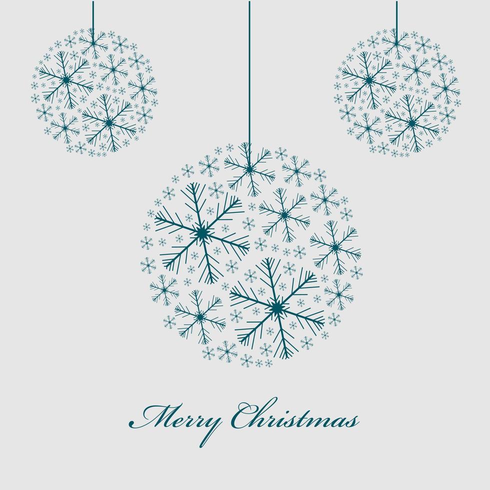 fundo de natal e cartão de ano novo, banner, design de cartaz wallpaper.snowflakes. ilustração vetorial vetor