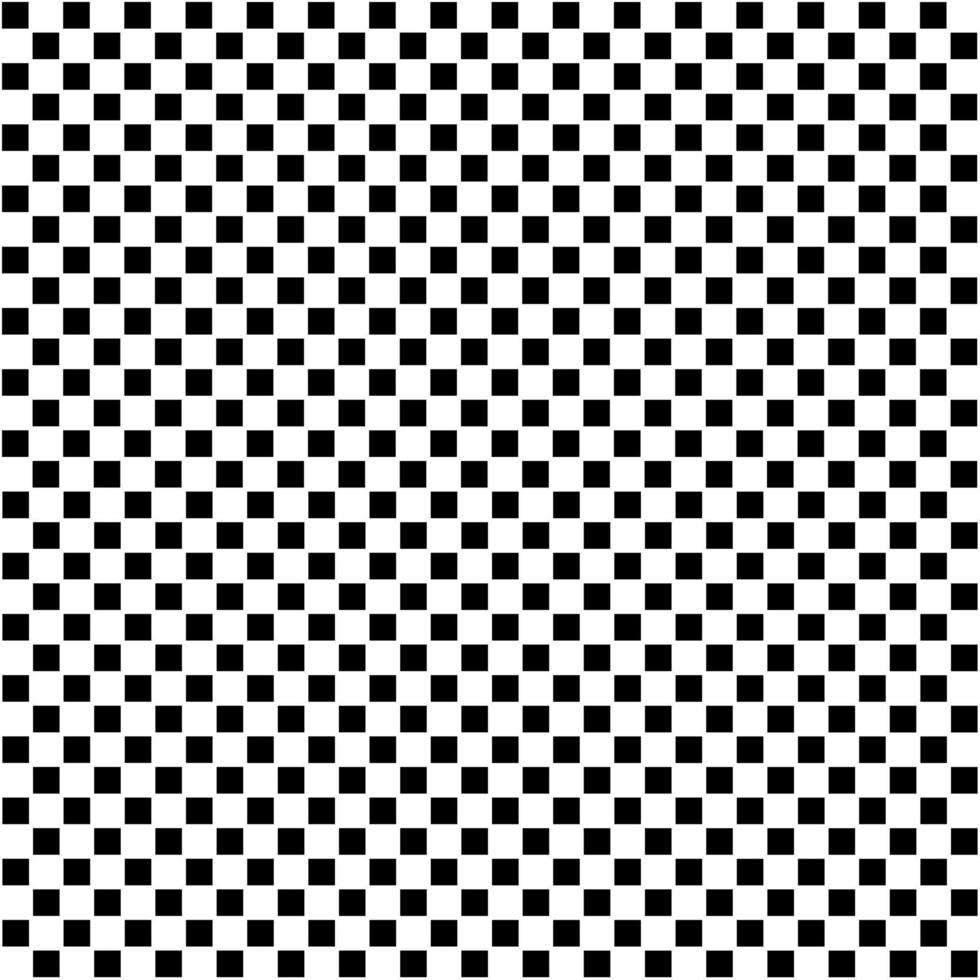quadrados de fundo preto e branco. ilustração vetorial. vetor