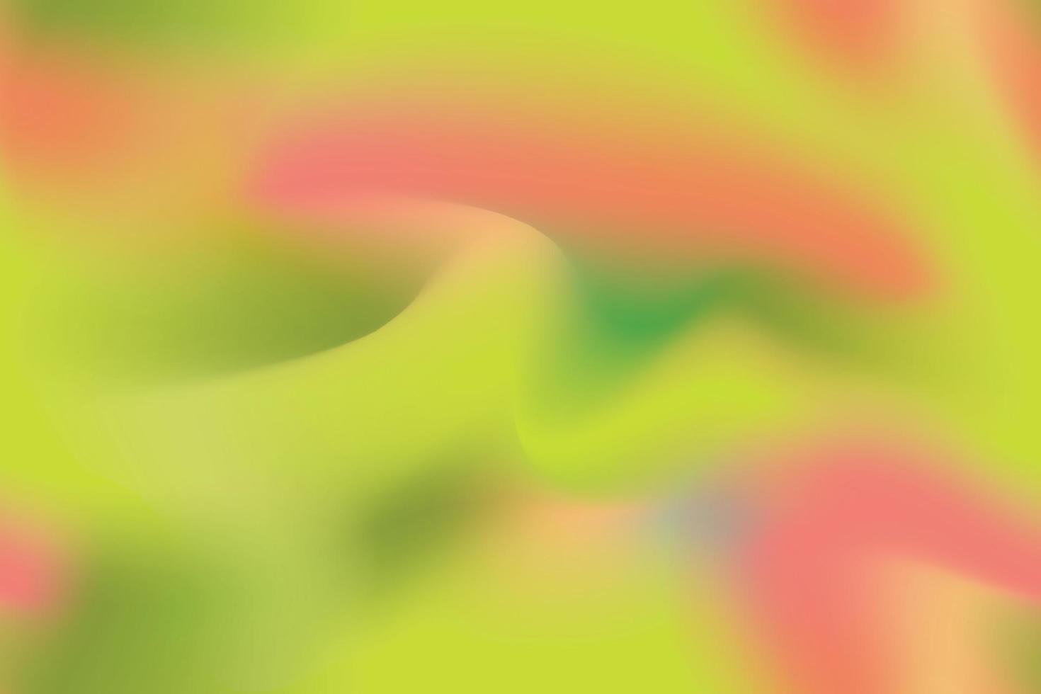 fundo de azulejo de borrão holográfico amarelo. textura perfeita de composição fluida abstrata. superfície de repetição ondulada de cor gradiente amarelo, verde e azul vetor