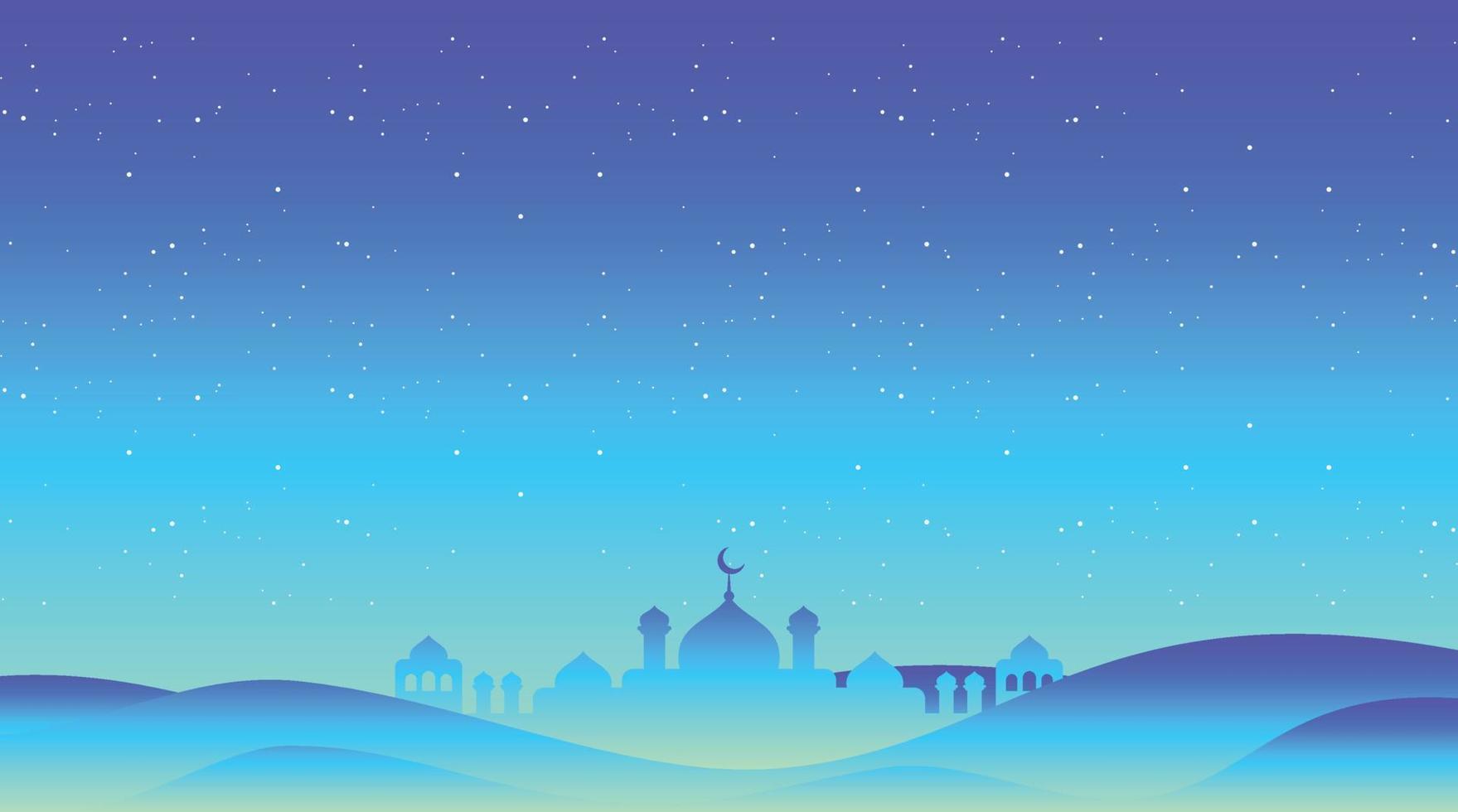 fundo islâmico. fundo de eid mubarak. fundo do Ramadã Kareem. vetor