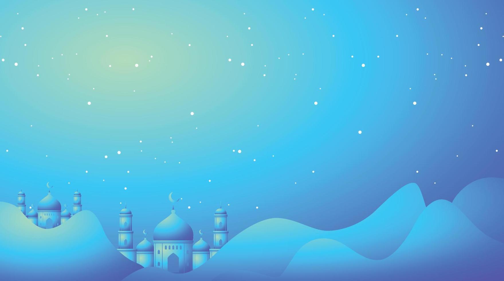 fundo islâmico. fundo de eid mubarak. fundo do Ramadã Kareem. vetor