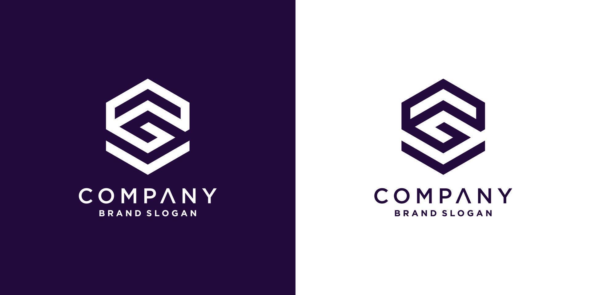 ícone do logotipo da letra s com conceito geométrico para empresa ou pessoa premium vector parte 4