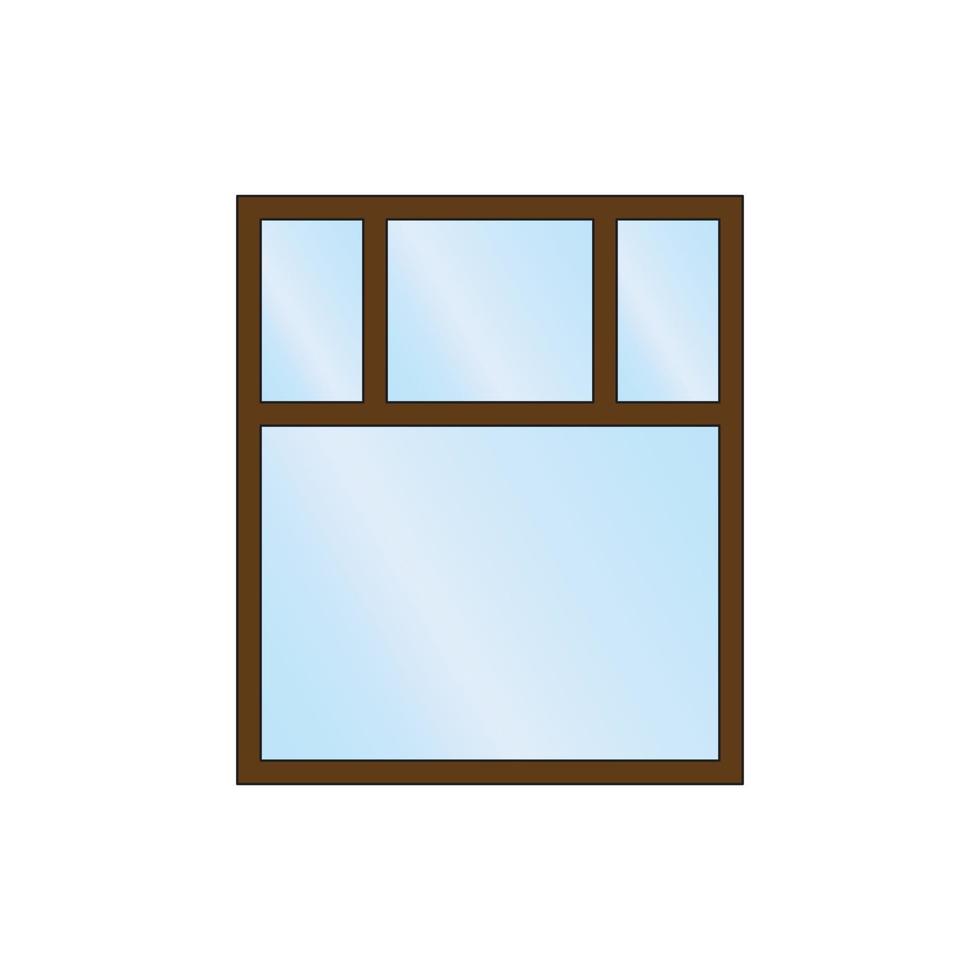 vetor de janela para apresentação do ícone do símbolo do site