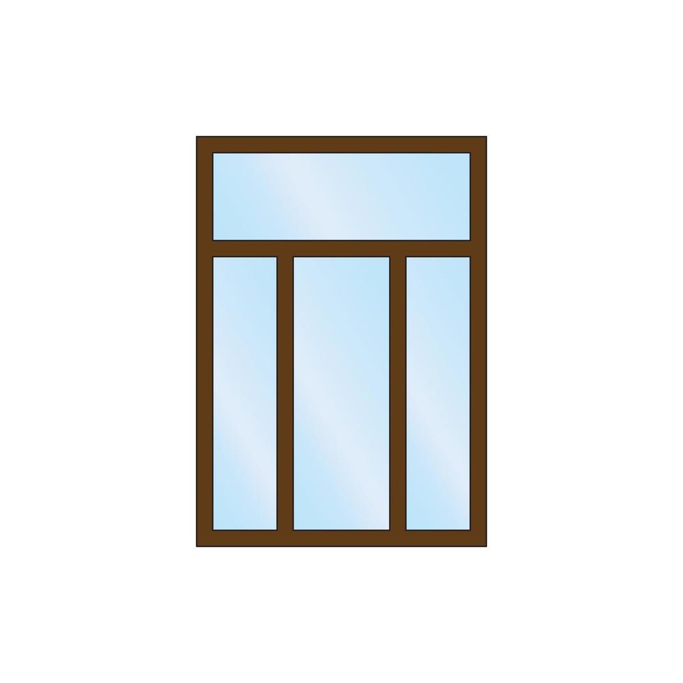 vetor de janela para apresentação do ícone do símbolo do site