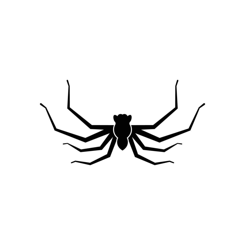 modelo de design de ícone de aranha vetor