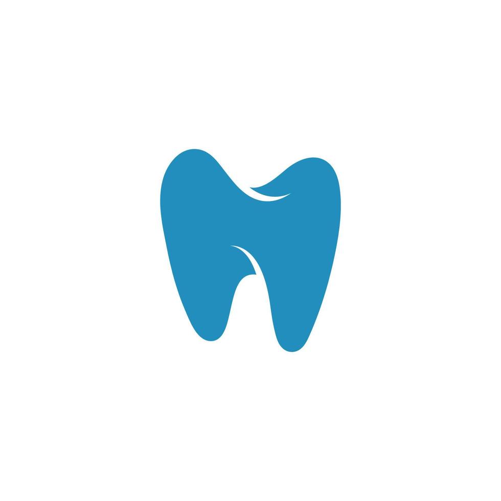 modelo de design de ícone de logotipo odontológico vetor