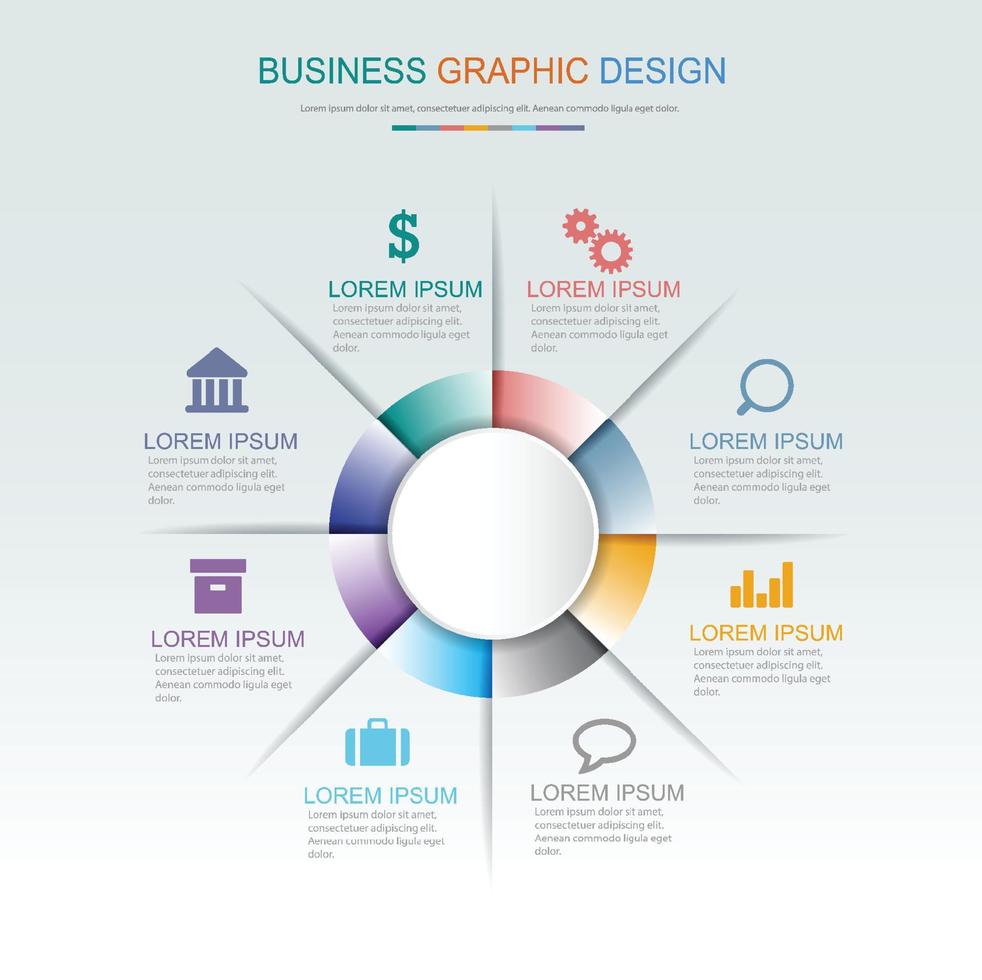 ilustração de elemento de design de vetor plano infográfico para banner da web ou apresentação usada