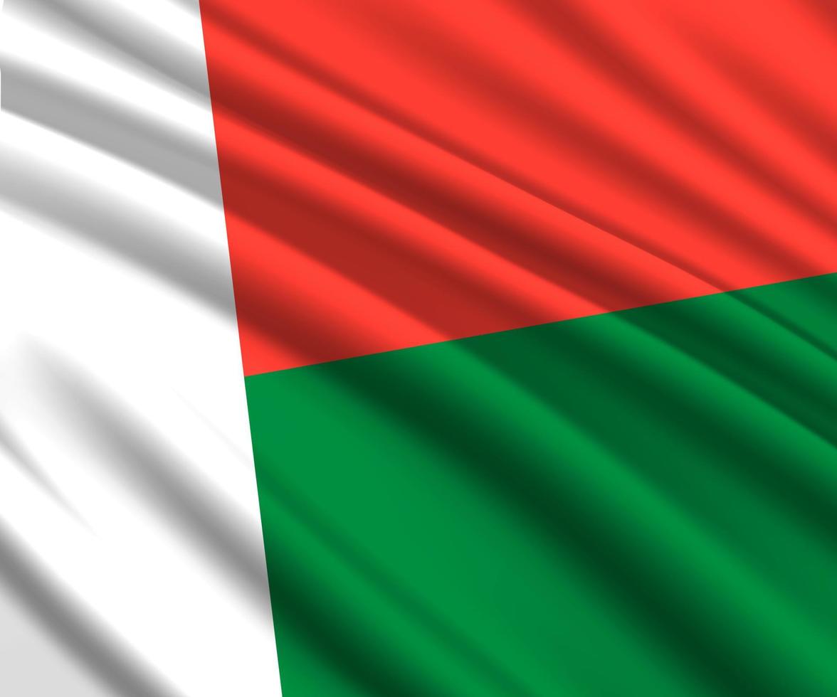 bandeira 3D vetor