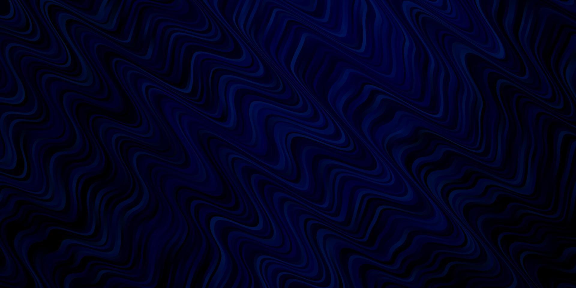 textura vector azul escuro com arco circular.