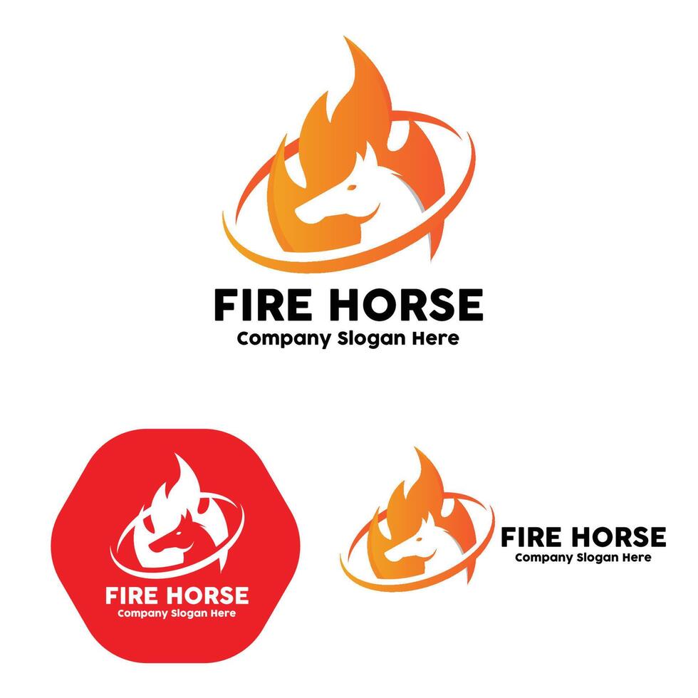 vetor de logotipo de cavalo, evento esportivo mundial, corrida de velocidade, ilustração de design animal