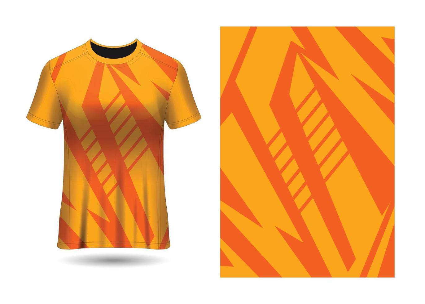 modelo de design de camisa de corrida esportiva para vetor de uniformes de equipe